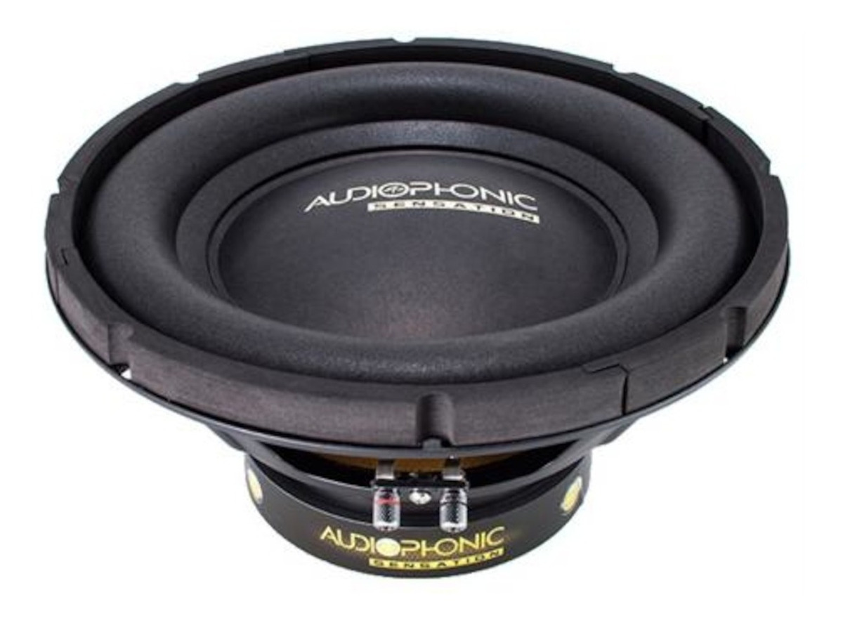 Subwoofer Audiophonic S1 12 S4 12 Polegadas 250w Rms W16 Audio