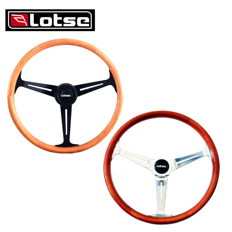 Volante Clássico Lotse Boxer Wood - Imagem 1