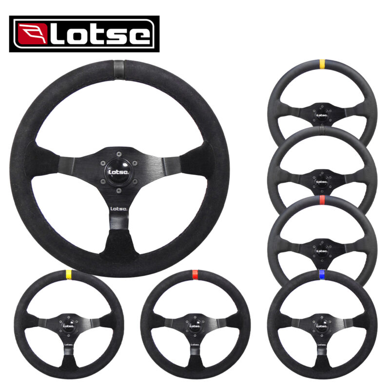 Volante Esportivo Lotse Ring ( Amarelo / Vermelho / Preto / Azul ) - Imagem 1