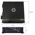 Amplificador Audiophonic Mono New HP1000 ( 500w Rms ) - Imagem 2