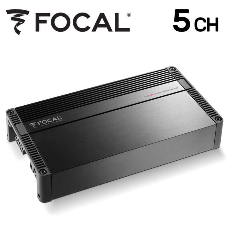 Amplificador Focal FPX 5.1200 ( 5 Canais / 1200W Rms ) - Imagem 1