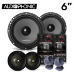Alto Falante Kit Duas Vias Audiophonic KC 6.3 ( 6 Polegadas / 160W Rms )