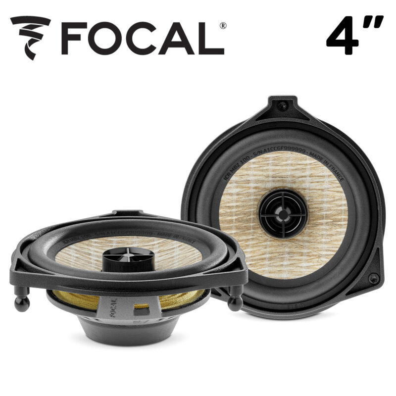 Alto Falante Coaxial Focal Surround Icr Mbz 100 ( 4 Polegadas ) - Imagem 1