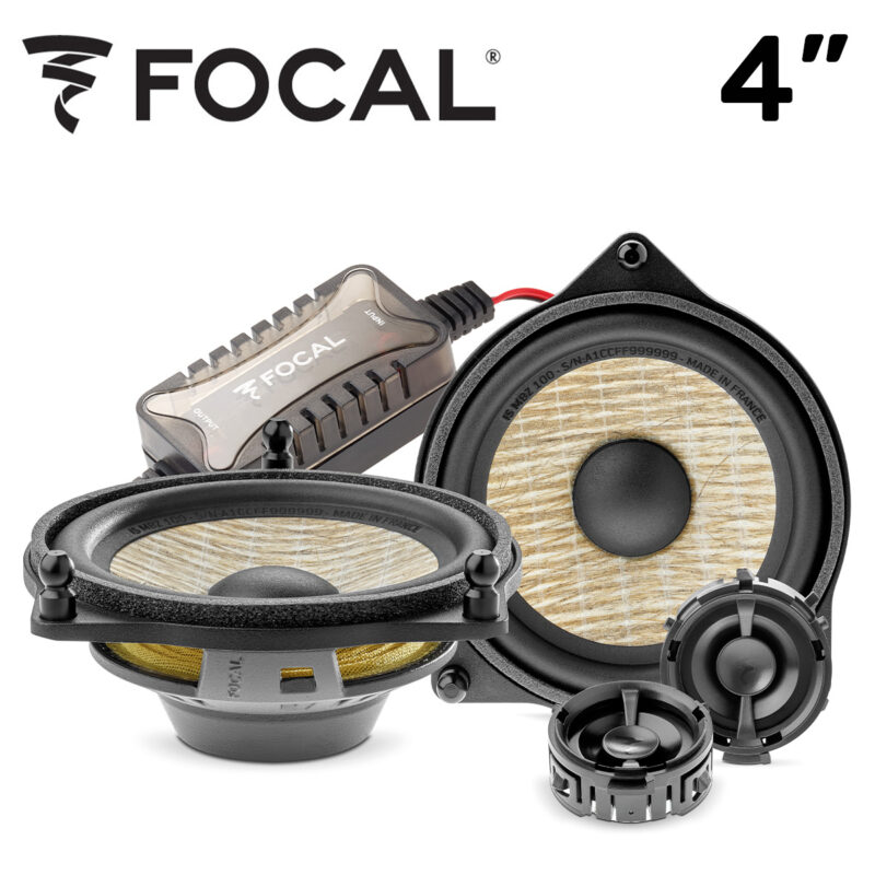Alto Falante Kit Duas Vias Focal Is Mbz 100 ( 4 polegadas ) - Imagem 1