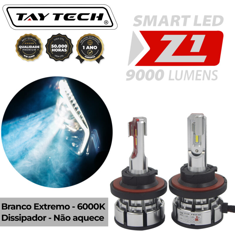 Lâmpada Tay Tech Smart Led Z1 9000 - Imagem 1
