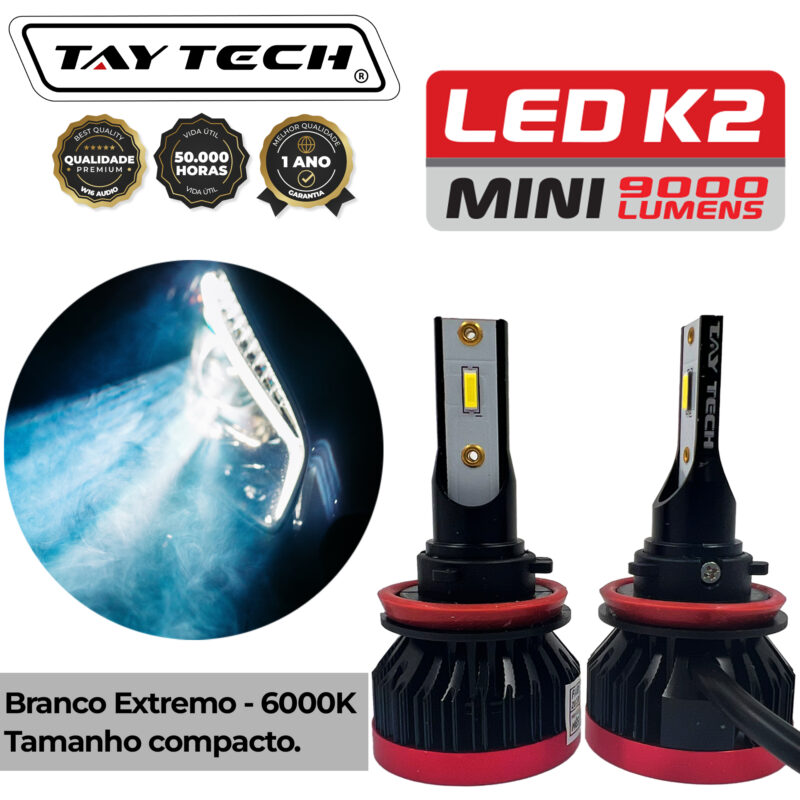 Lâmpada Tay Tech Led K2 Mini - Imagem 1