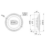 Kit Facil Bravox X Triaxial ( B3x60x 6 + B4x69x 6x9 ) 480w - Imagem 5