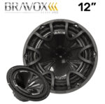 Subwoofer Bravox Black Bk12-d4 700w / 12 Polegadas / 4ohms