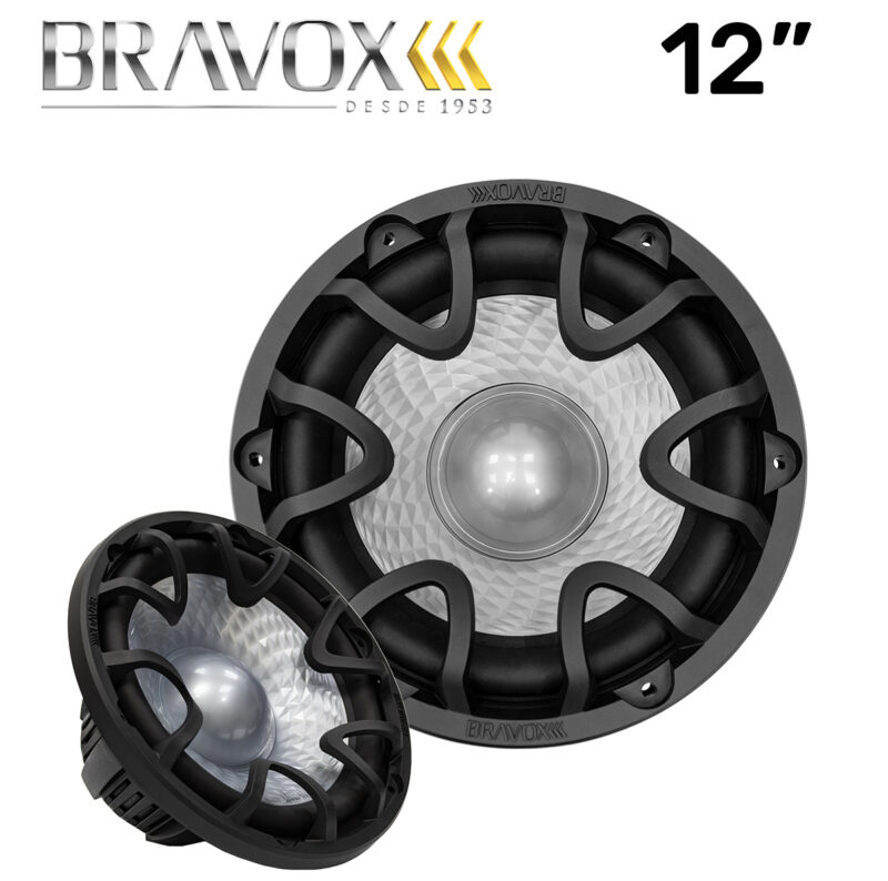 Alto Falante Subwoofer Bravox Uxp12d2 12 Pol / 1000w / 2ohms - Imagem 1