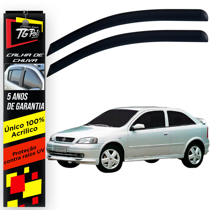 Calha Chuva Tg Poli 23.010 Chevrolet Astra Hatch - Imagem 1