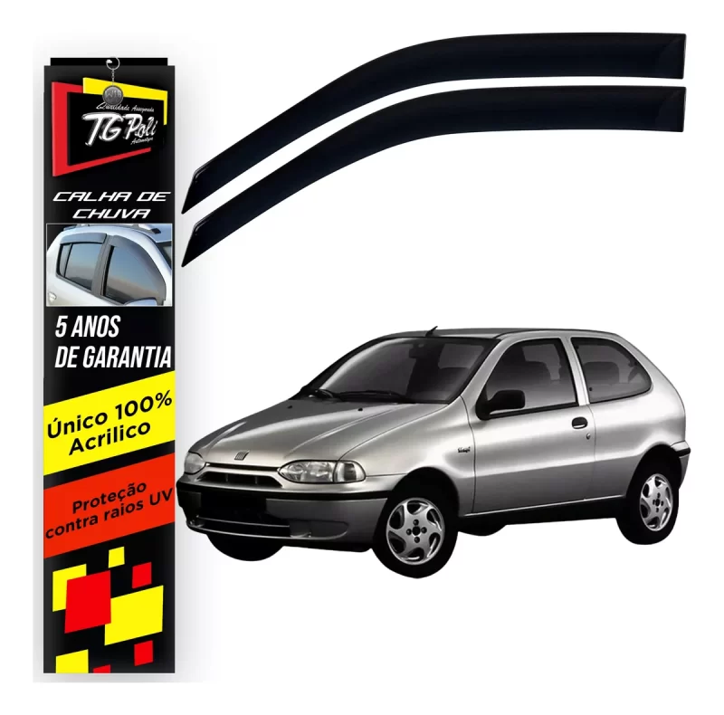 Calha Chuva Tg Poli 24.002 Fiat Palio - Imagem 1