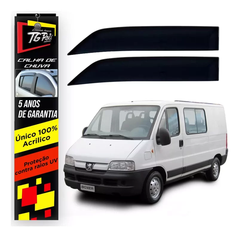 Calha Chuva Tg Poli 24.019 Peugeot Boxer - Imagem 1