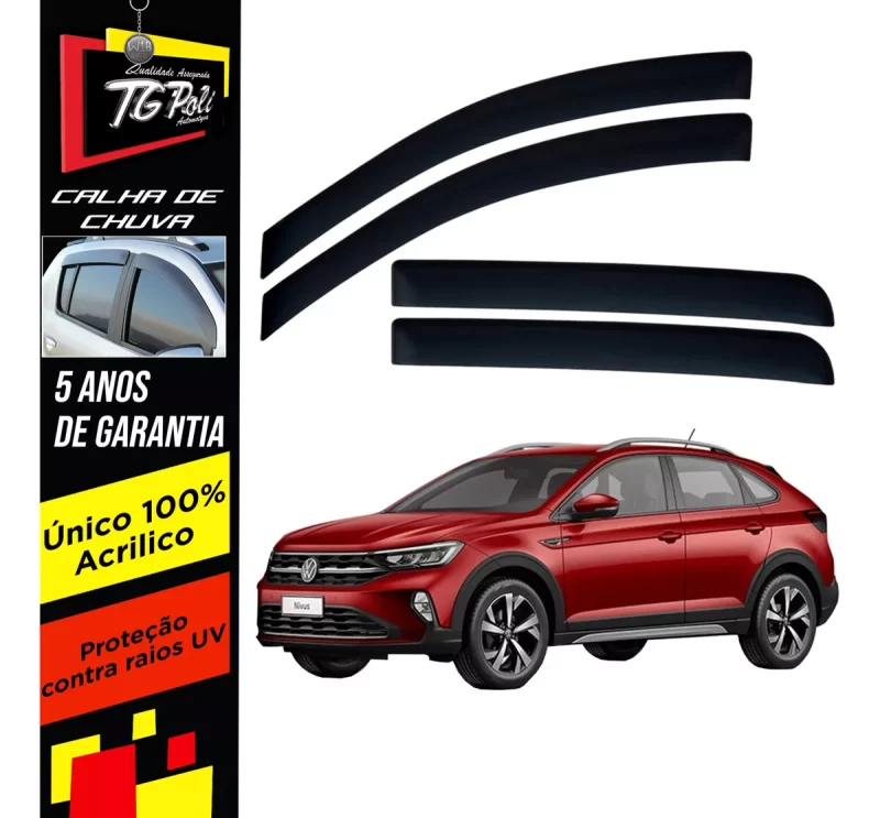 Calha Chuva Tg Poli 22.019 Volkswagen Nivus - Imagem 1