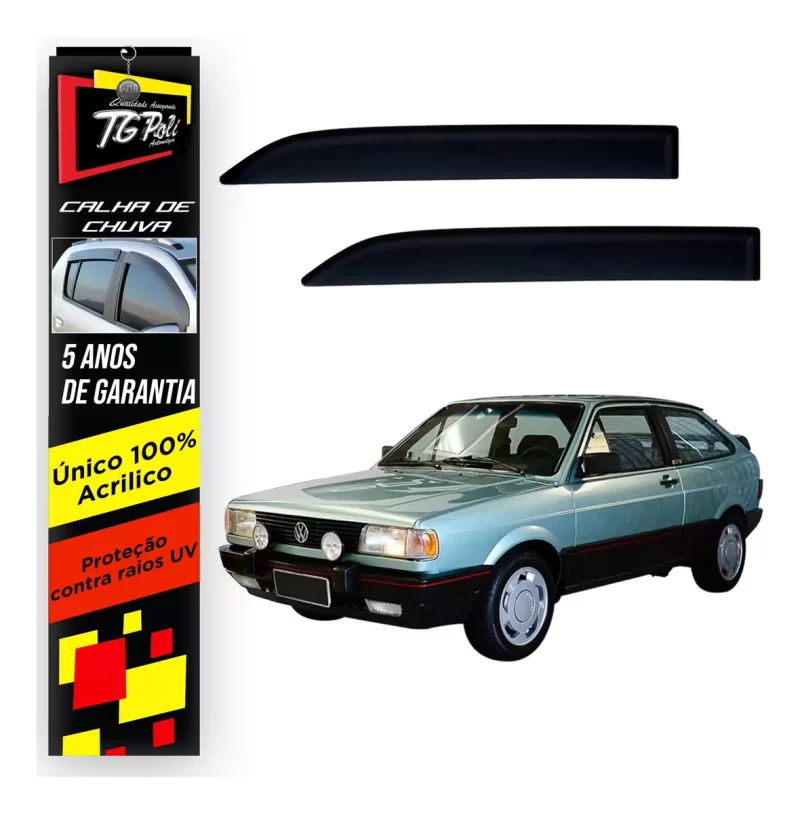 Calha Chuva Tg Poli 22.001 Volkswagen Gol - Imagem 1