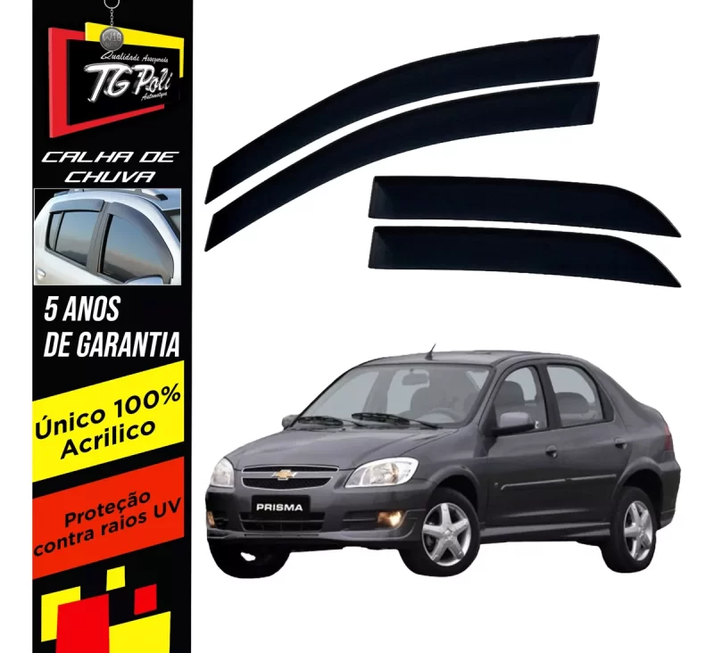 Calha Chuva Tg Poli 23.012 Chevrolet Prisma - Imagem 1