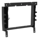 Moldura Painel Multimídia Preta 2 Din Mp5 Volkswagen Parati Saveiro e Gol - Imagem 3