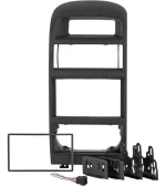 Kit Moldura Painel Multimídia Preta 7 Pol Chevrolet Astra - Imagem 2