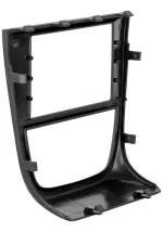 Moldura Painel Multimídia Preta 2 Din Mp5 Vw Saveiro Tropper Cross Voyage e Gol - Imagem 3