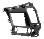 Kit Moldura Painel Multimídia Grafite 2 Din Honda New Civic - Imagem 2