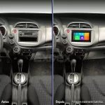 Moldura Acabamento Painel Multimídia 7 Polegadas Honda Fit - Imagem 3