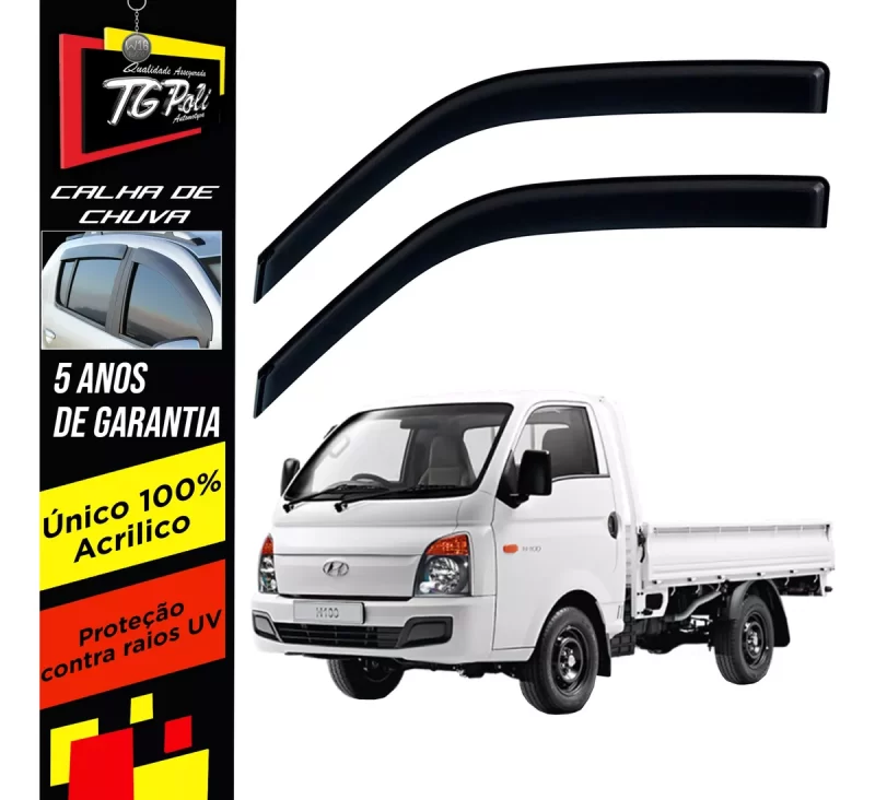 Calha Chuva Tg Poli 25002.0 Hyundai Hr - Imagem 1