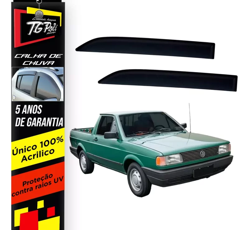 Calha Chuva Tg Poli 22.001 Volkswagen Saveiro - Imagem 1