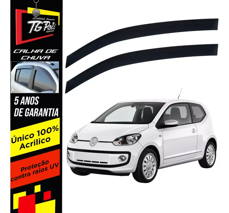 Calha Chuva Tg Poli 22.018 Volkswagen Up - Imagem 1
