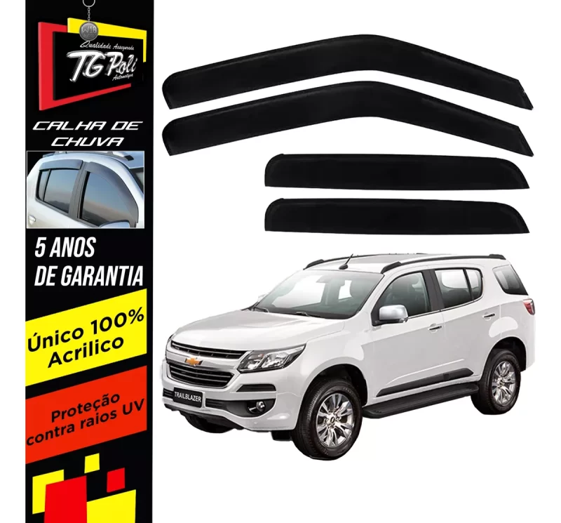 Calha De Chuva Tg Poli 23.033 Gm Trailblazer - Imagem 1