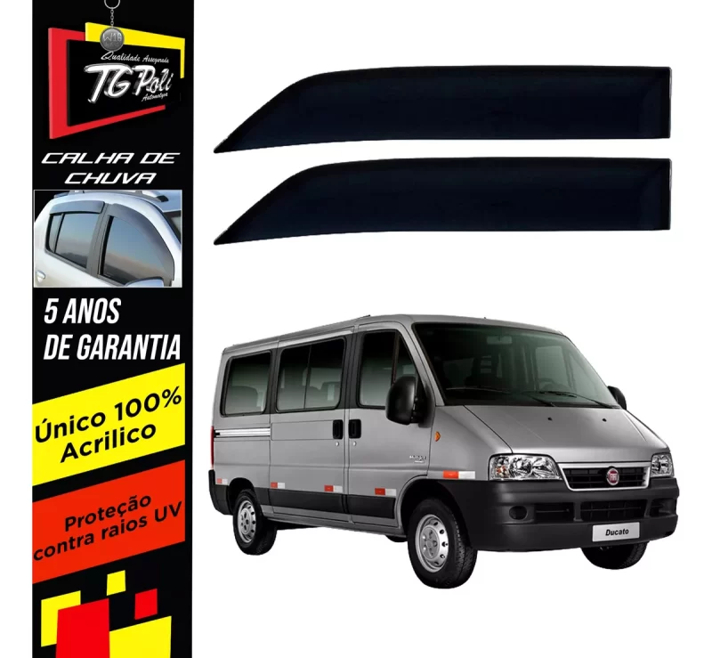Calha Chuva Tg Poli 24.019 Fiat Ducato - Imagem 1
