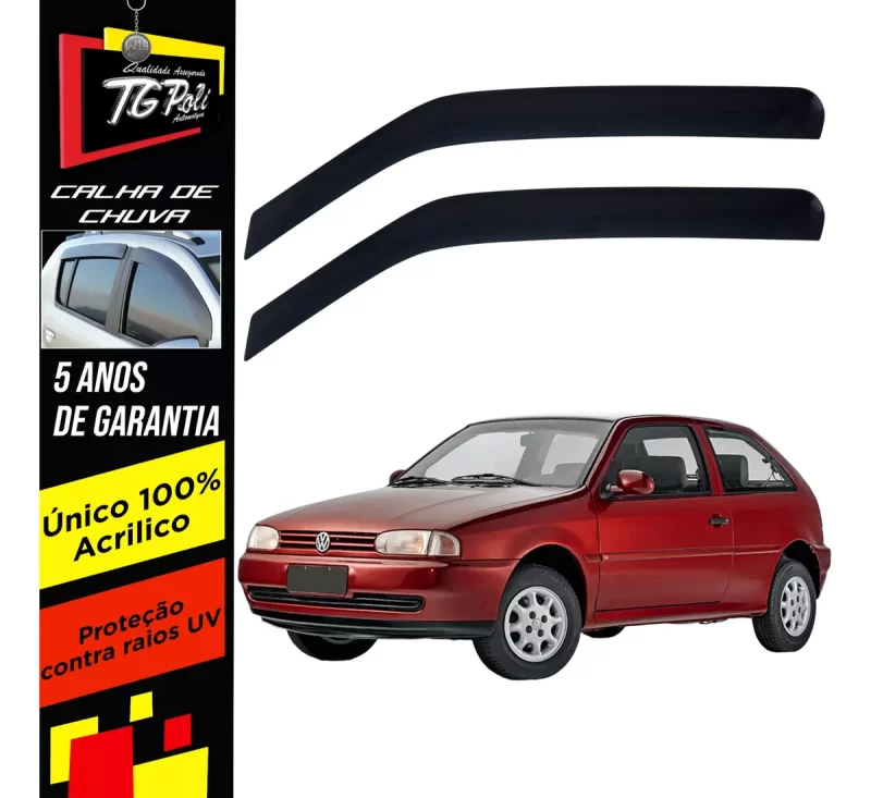 Calha Chuva Tg Poli 22.002 Volkswagen Gol G2 - Imagem 1