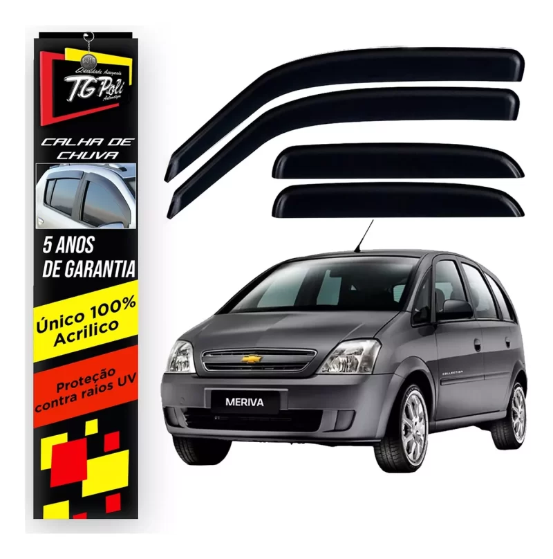 Calha Chuva Tg Poli 23.014 Gm Meriva - Imagem 1