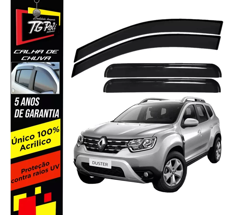 Calha Chuva Tg Poli 29.012 Renault Duster - Imagem 1