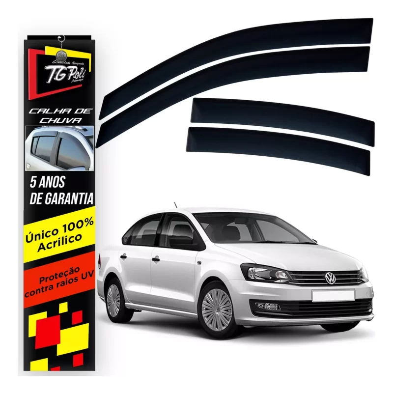 Calha Chuva Tg Poli 22010.0 Polo Sedan - Imagem 1