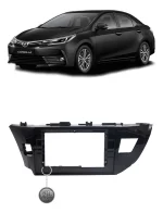 Moldura Acabamento Painel Multimídia 10polegadas Corolla Gli