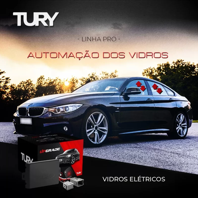 Módulo Fechamento Vidro Elétrico Tury Pro 2.18 Universal - Imagem 2
