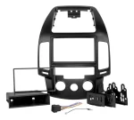 Kit Moldura Painel Multimídia Preta 7 Polegadas Hyundai I30 - Imagem 3