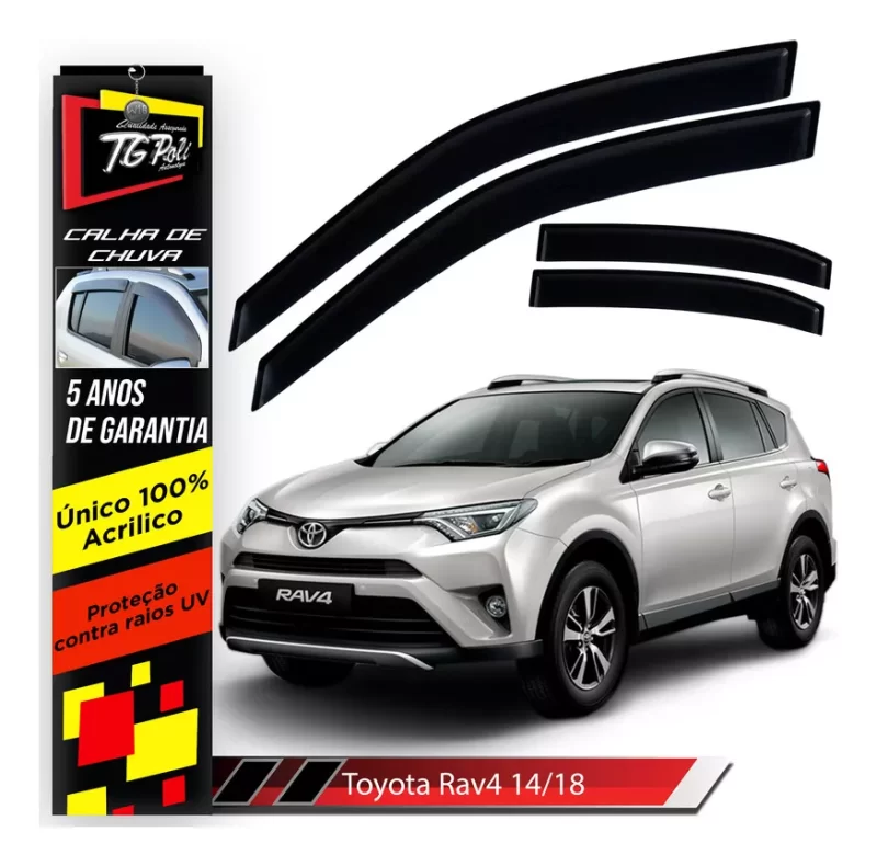 Calha Chuva Tg Poli 27.010 Toyota Rav4 - Imagem 1