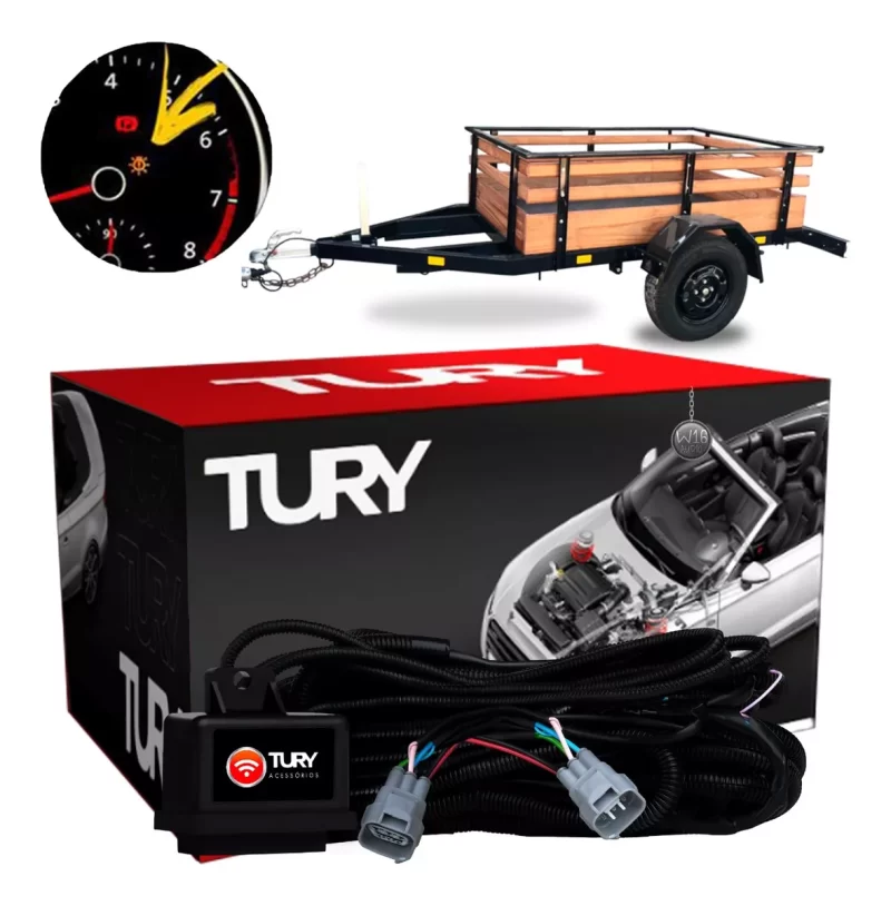 Módulo De Engate Elétrico Tury Connect 1 Cf Hyundai Kia Subaru e Toyota - Imagem 1