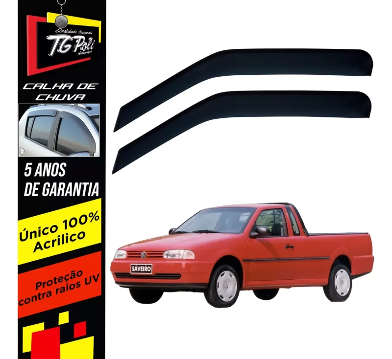 Calha Chuva Tg Poli 22006.0 Vw Saveiro G2 - Imagem 1
