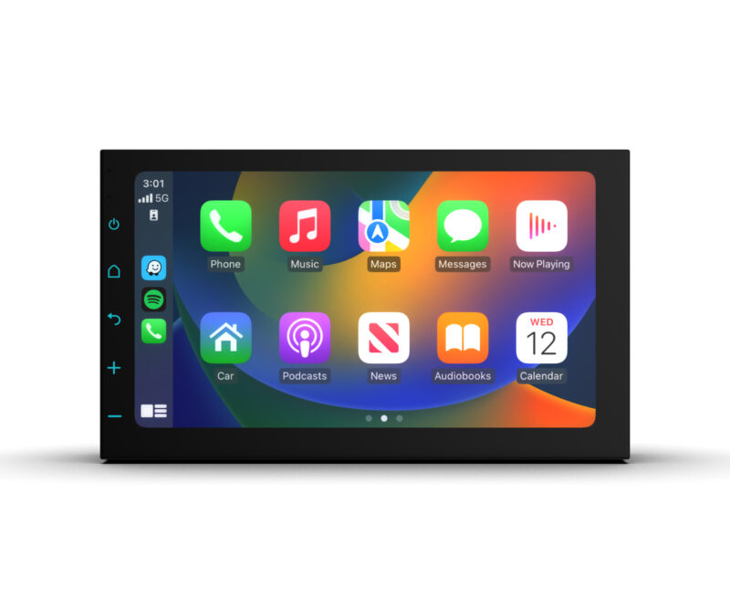 Multimídia Faaftech Connect Media 7 Polegadas 2 Din Carplay - Imagem 6