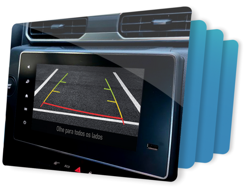 Faaftech Interface para instalação de câmera no Renault Duster FT-RC-RN2 - Imagem 2