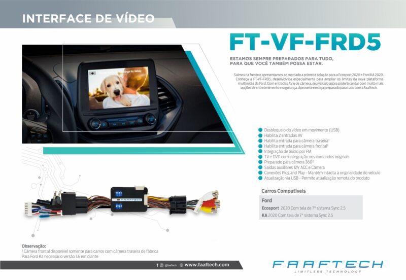 Interface De Vídeo Faaftech FT-VF-FRD5 - Imagem 4
