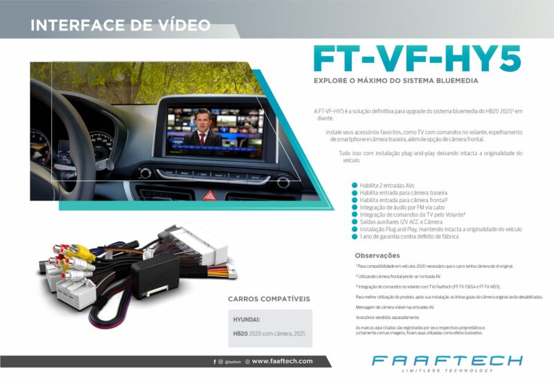 Faaftech Interface De Vídeo FT-VF-HY5 - Imagem 2