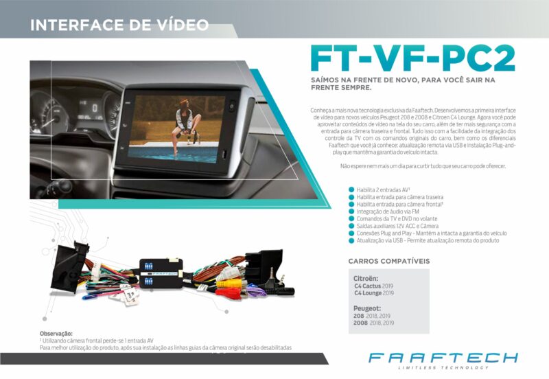 Interface De Vídeo Faaftech FT-VF-PC2 - Imagem 3