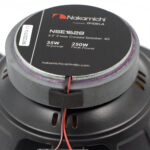 Alto Falante Coaxial Nakamichi Nse1628 6 Polegadas 35wrms - Imagem 8