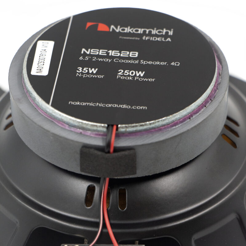 Alto Falante Coaxial Nakamichi Nse1628 6 Polegadas 35wrms - Imagem 8