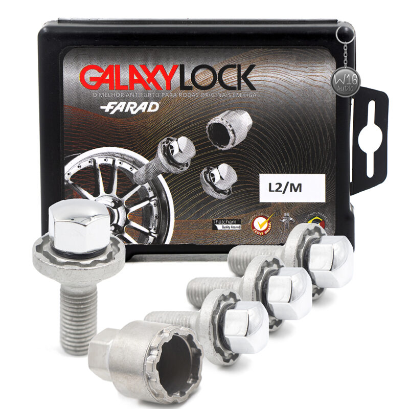 Parafuso De Roda Galaxylock Antifurto Farad Volkswagen - Imagem 1