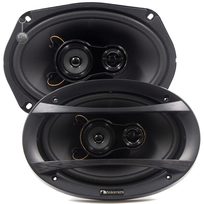 Alto Falante Triaxial Nakamichi Nse6918 6 Polegadas 40 Rms - Imagem 1