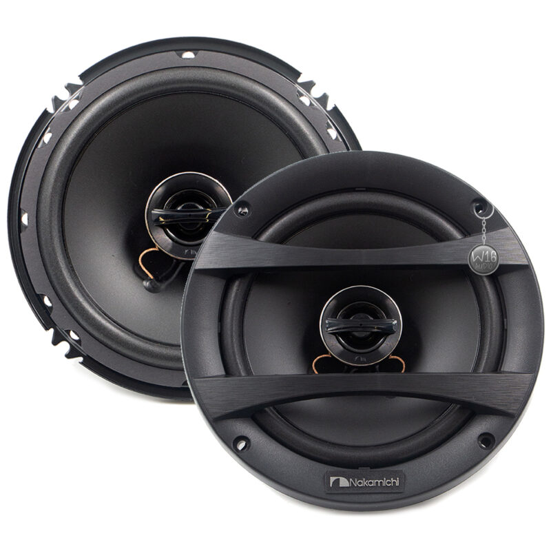 Par Alto Falante Coaxial Nakamichi Nsf623 6 Polegadas 70 Rms - Imagem 1