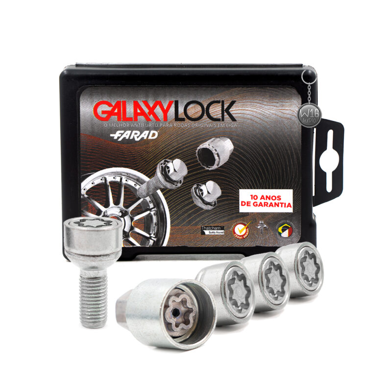 Parafuso De Roda Galaxylock Antifurto Farad Chery - Imagem 1